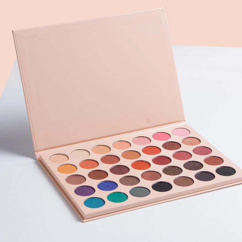 

Custom Logo Rose Gold Makeup Maquillaje Eyeshadow Pallette