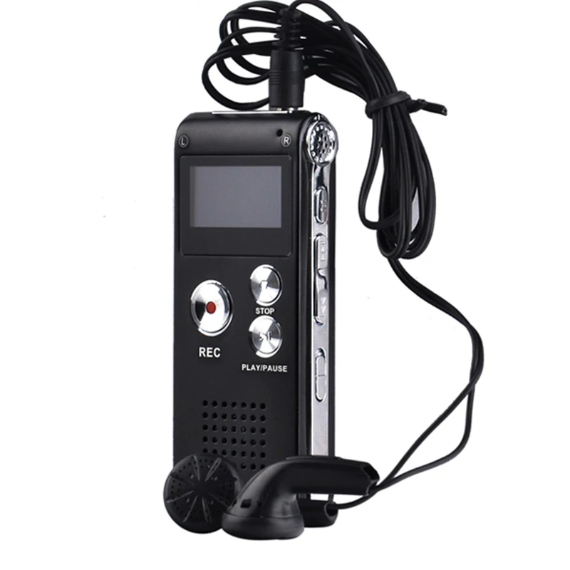 

Portable 8GB Digital Voice Recorder Voice Activated Recorder for Lectures Meetings