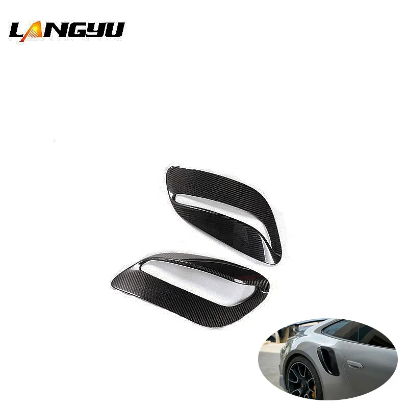 

For Car Exterior Parts Dry Carbon Fiber Porsche 911 992 Turbos Car Air Vents 2020+