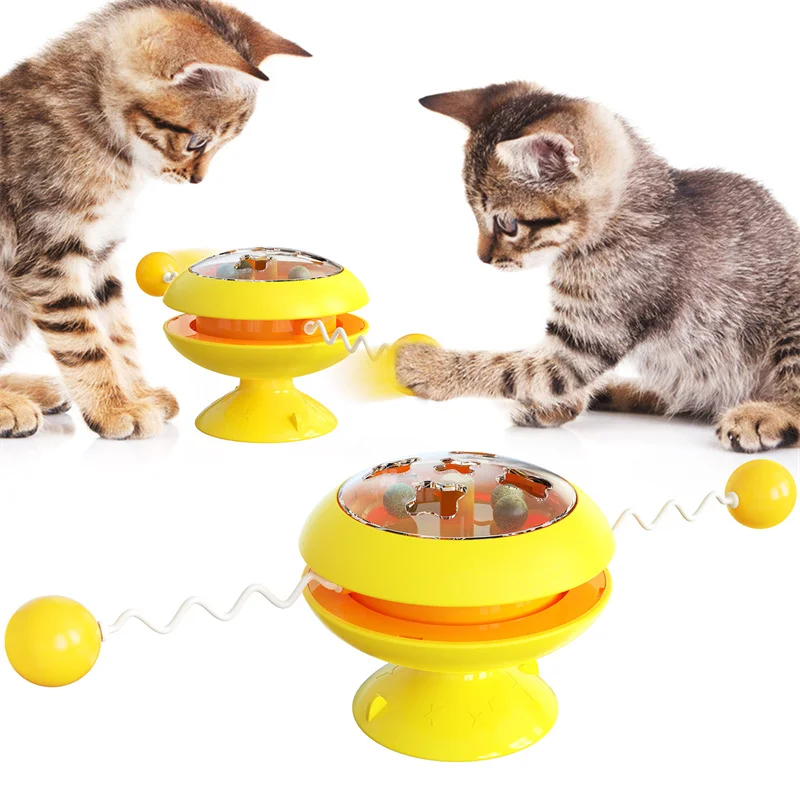 

Electronic Eco Friendly Interactive Pet Toys Pet Dog Toy Manufaktur Automated Ball For Cat Automated Tumble Dog Cats Toy, American blue, pink, yellow, lake blue, green