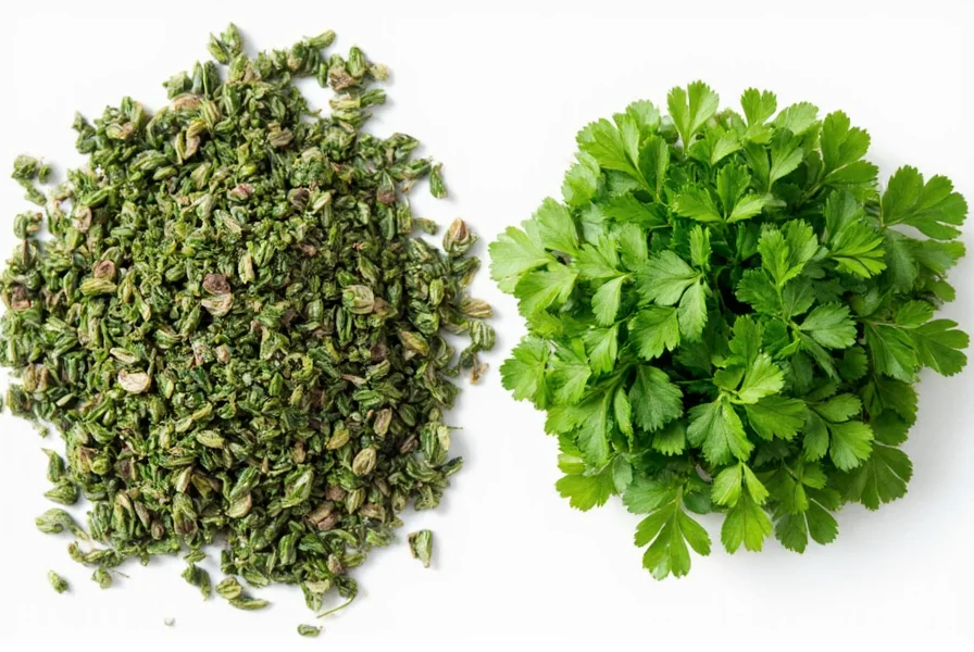 Parsley conversion chart