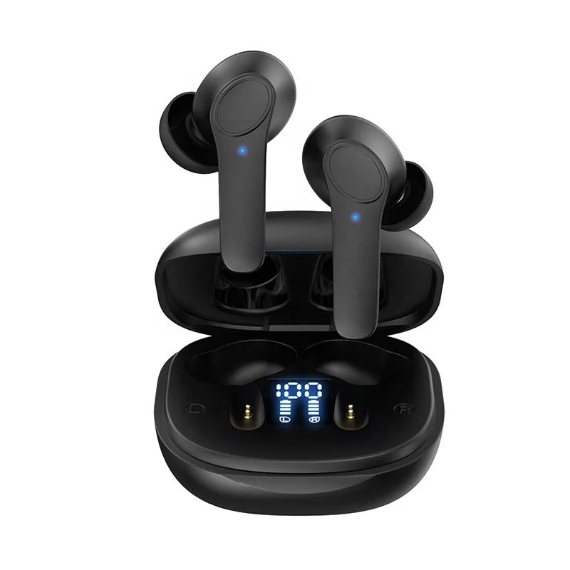 

HD Mic Earphones HIFI Stereo LED Display Low Latency Gaming Sport TWS Waireless Earphone B11