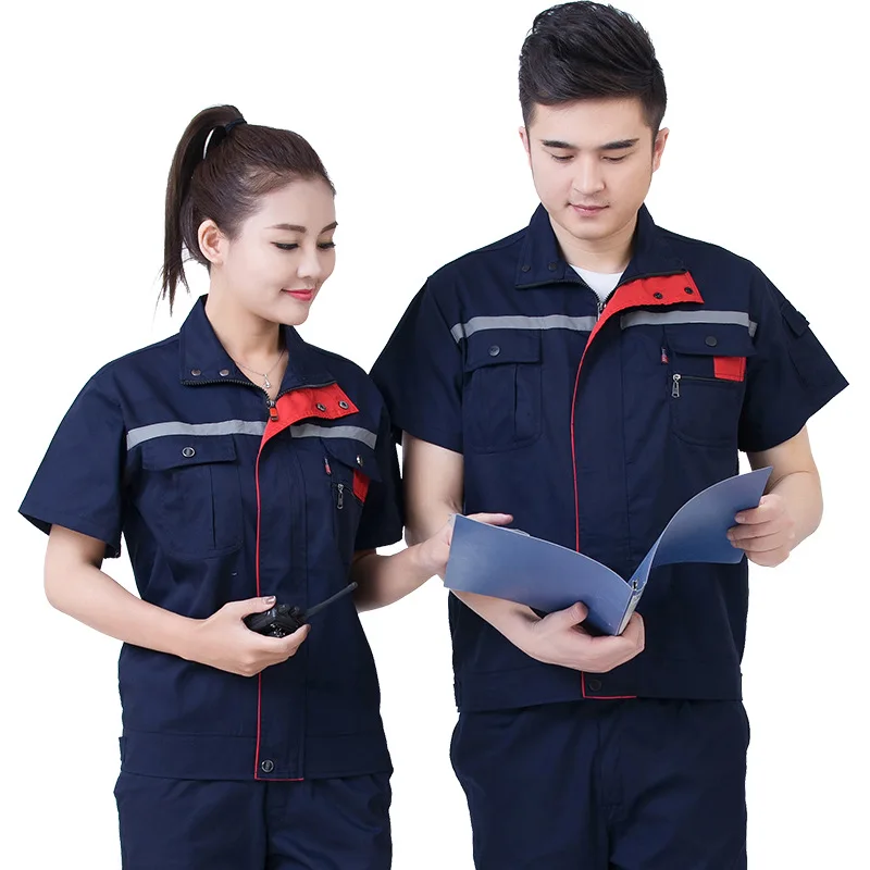 

Custom logo Multi-function long-sleeved professional dirty-resistant work clothes