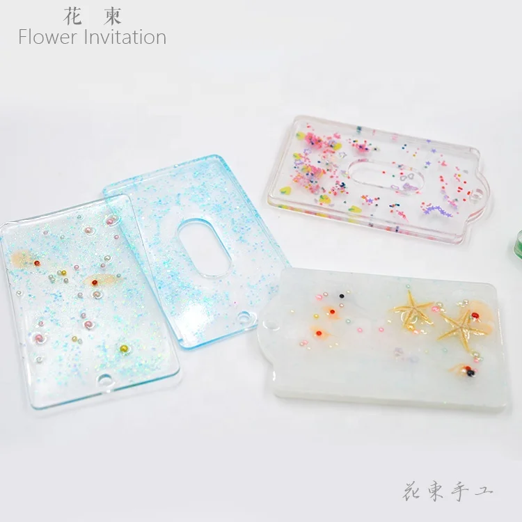 

DM037 Flower Invitation Sand Box Number Plate Mold Bus Card Pendant Mold