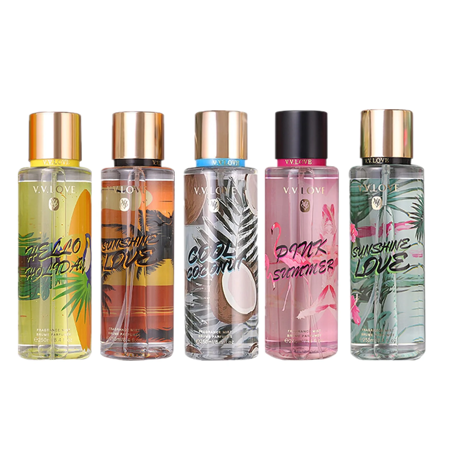 

250ml High Quality Perfume Fragrance Women Fragrance Body Spray Deodorant Body Mist Set