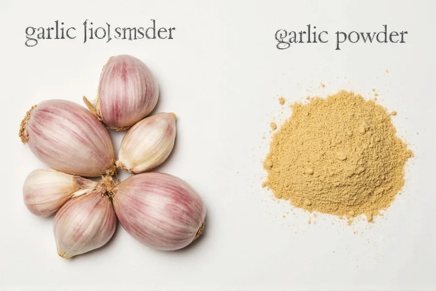 Storing garlic powder
