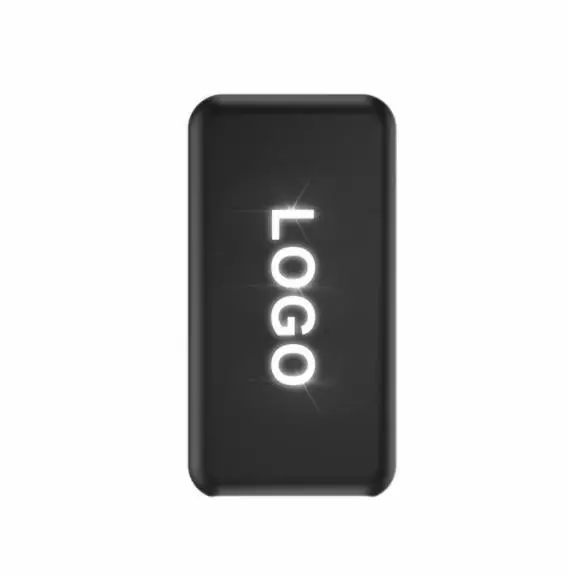 

Custom Slim 10000mAh Power bank banks Wireless 10000 mah LED Logo Portable Charger Battery Charging Powerbanks with Suction Cup