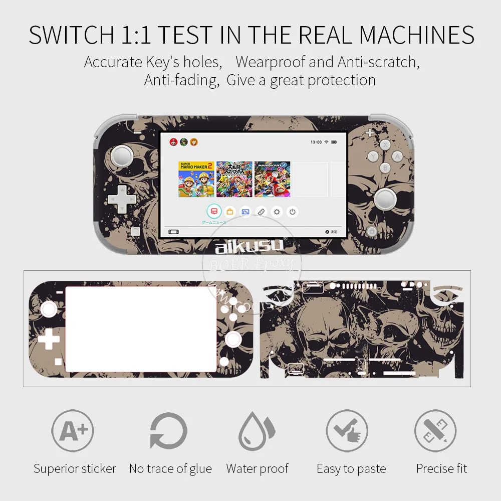 For Nintendo Switch Lite New Style Protective Decal Video Game Console Skin Sticker Buy Easy Remove Skin Sticker For Nintendo Switch Lite Wholesale Odm Oem Custom Console Skin Sticker For Nintendo Switch