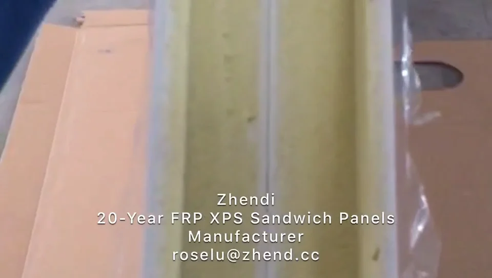 High Density Frp Grp Fiberglass Composite Sandwich Panel Factory Buy