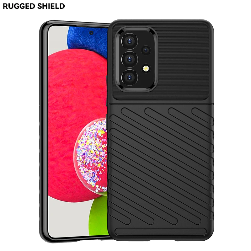 

Rugged Shield Shockproof Sublimation Mobile Phone Bags Silicone Tpu Mobile Phone Case For Sansung A53 5G Back Cover