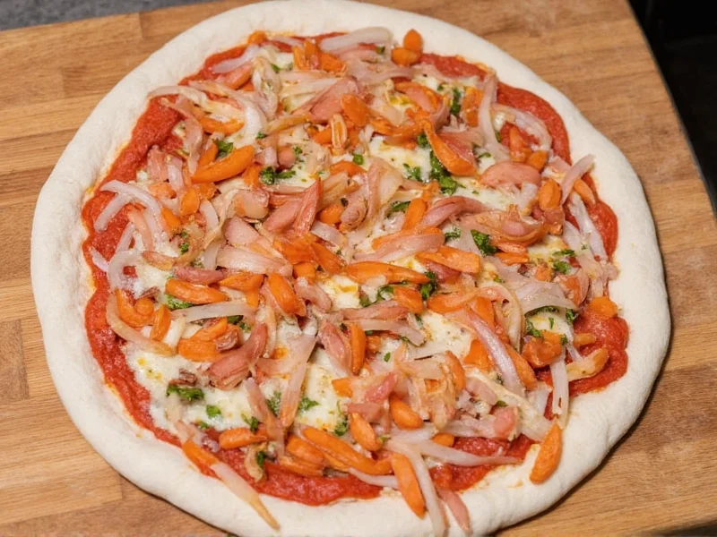 Preparing pizza toppings to reduce moisture