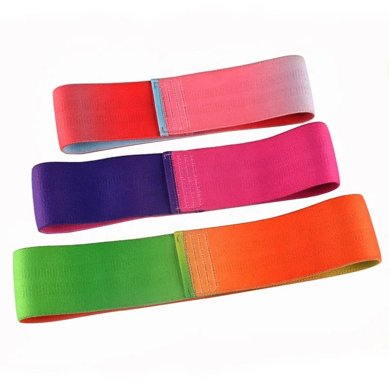 

colorful non slip 13" 15" 17" exercise bands hip circle booty bands hip resistance band, White,black,grey,red,green,blue , yellow, pink, rose, etc
