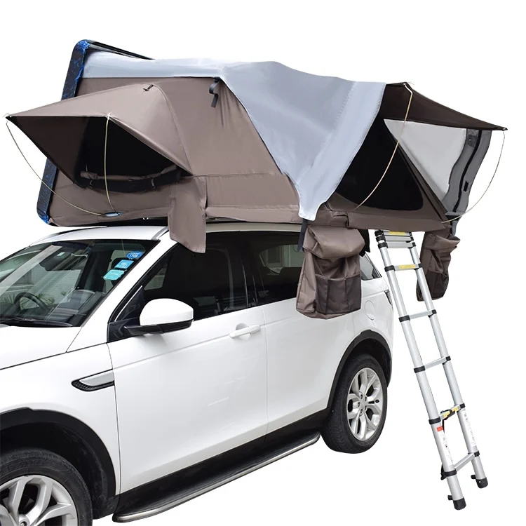 

WILDSROF Portable family outdoor rooftop waterproof aluminium hard shell roof top rooftop tent