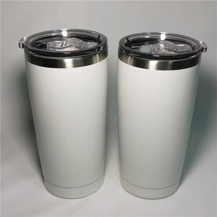 

wholesale 20oz 20 oz double wall stainless steel vacuum insulated tumbler bulk termo thermo thermal cup for beer with lid straw, Customized color