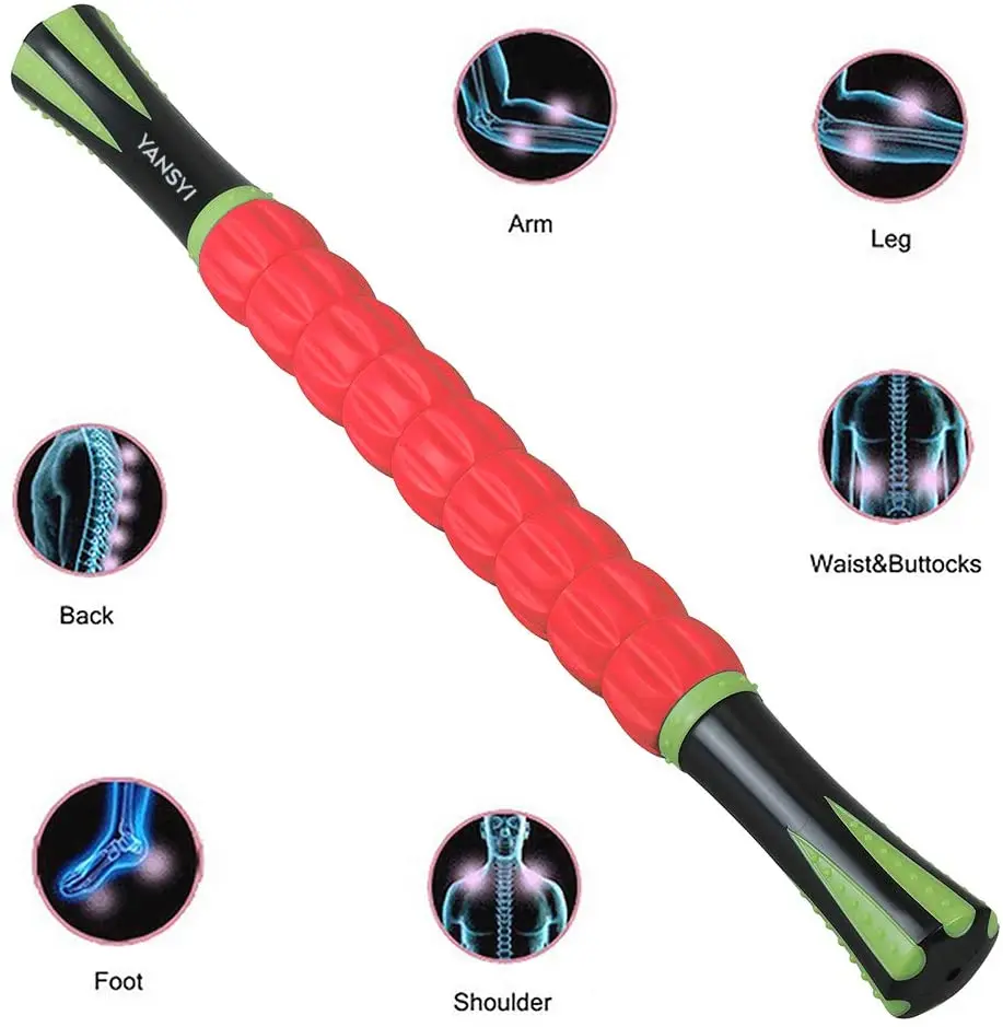 

Body Building Massage Roller Muscle Release Home Gym Exercise Leg Relife Massager Stick, Customized