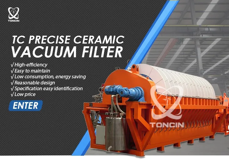 ceramic vaccum filter