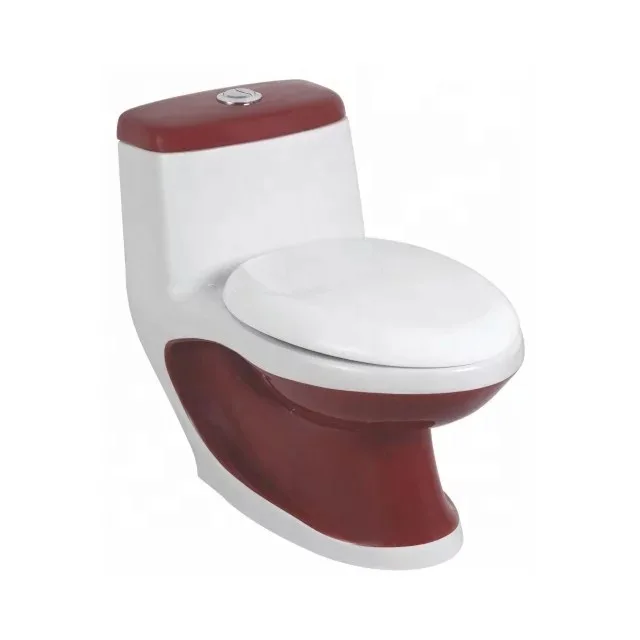 
A3116A bathroom sanitary floor mounted black enamel waterless toilet 