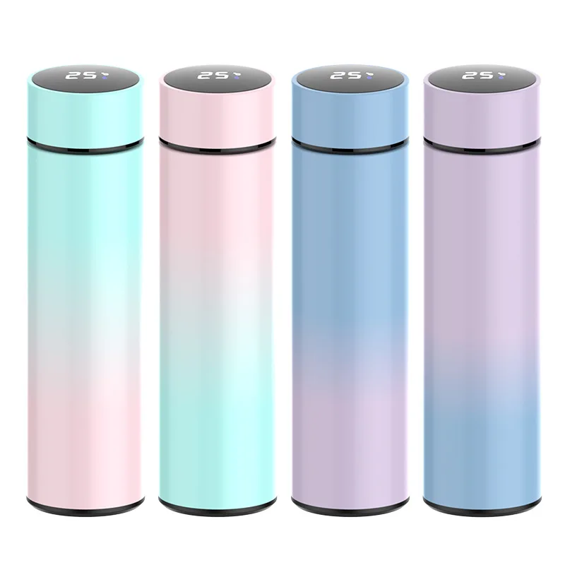 

Hot Selling Smart Water Bottle with LED Temperature Display Thermo Flask Bottle Tea Cup, Customized color acceptable
