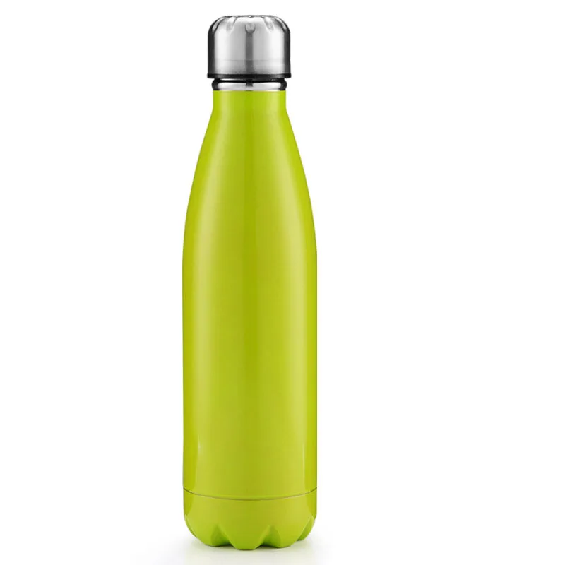 

Outdoor Hot And Cold Insulated Thermal Cola Shaped Water Bottle Eco Stainless Steel Bottle, Any colors