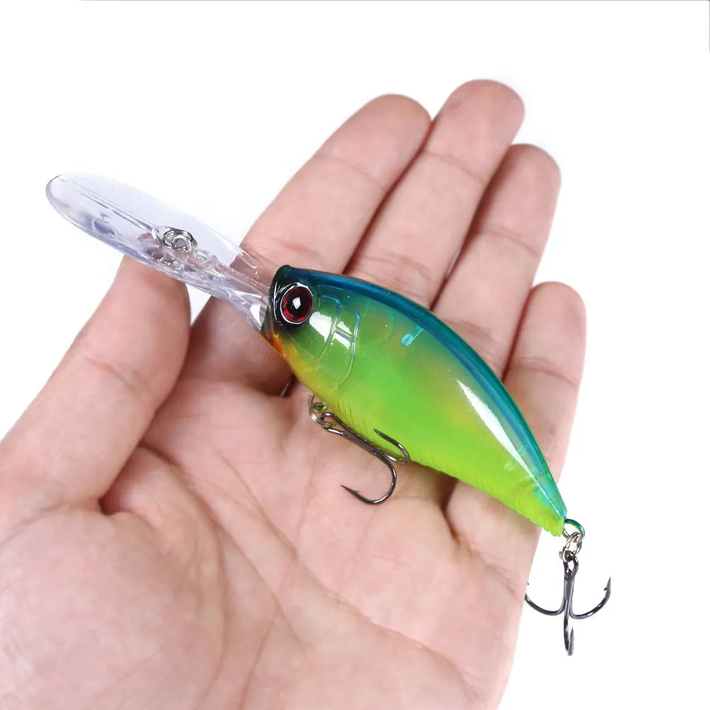 

wholesale fishing hard lure 125mm 20.5g hard bait deep diving 3m Fishing Crankbait for freshwater saltwater fishing