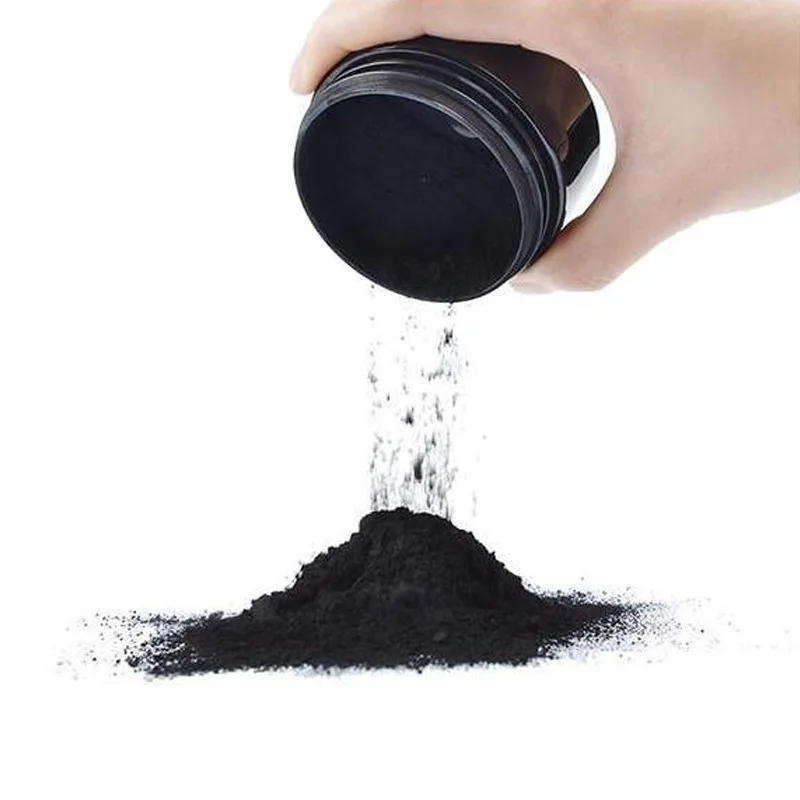 

Organic healthy Teeth whitening powder pore natural activated carbon whitening powder, Black