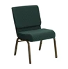 Wholesale Cheapest China Used Padded Interlocking Fabric Metal Iron Tube Church Chair With Back Pocket