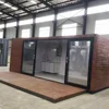 China luxury modern cheap prefab homes flat pack prefabricated tropical wooden container home price