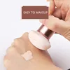 cute mushroom type face sponge OEM makeup brush and tools