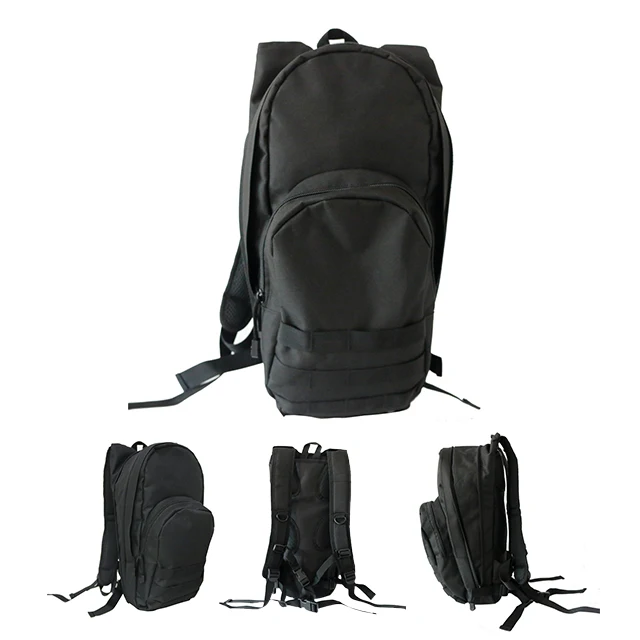 

tactical backpacks army side bag army lunch bag army collapsible leakproof water bag bladder, Black
