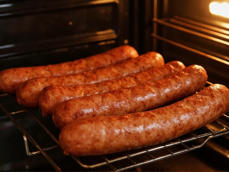 Perfect Oven-Baked Sausages: Temperature & Timing Guide