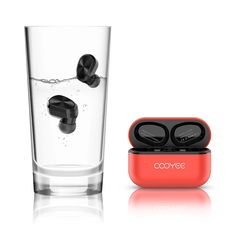 

The Hot New Smart LED Digital Earphone 24 Hours Battery Life Earphone Fingerprint Touch TWS Wireless BT Earphone Ear