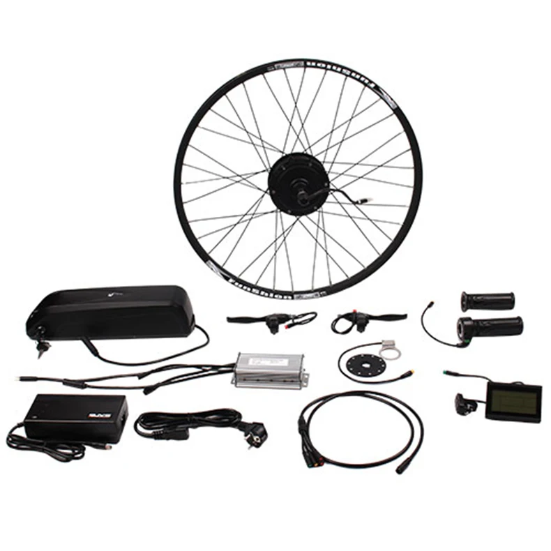 eBike Conversion Kit 48V 1500W 1000W 36V 250W KT LED Hub Motor Wheel Electric Bicycle Bike e-bike ebike Conversion Kit