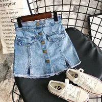 

New fashion toddler girls Casual Style Denim skirt pants Girls short Jeans Pants