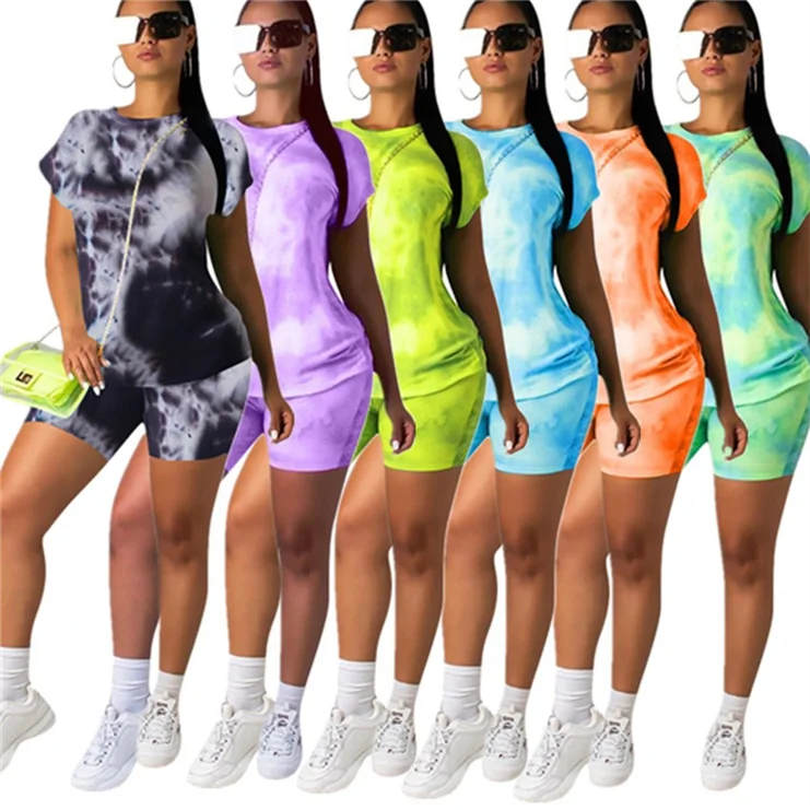

2021 2 piece shorts set woman new products 2020 tracksuits for women two piece