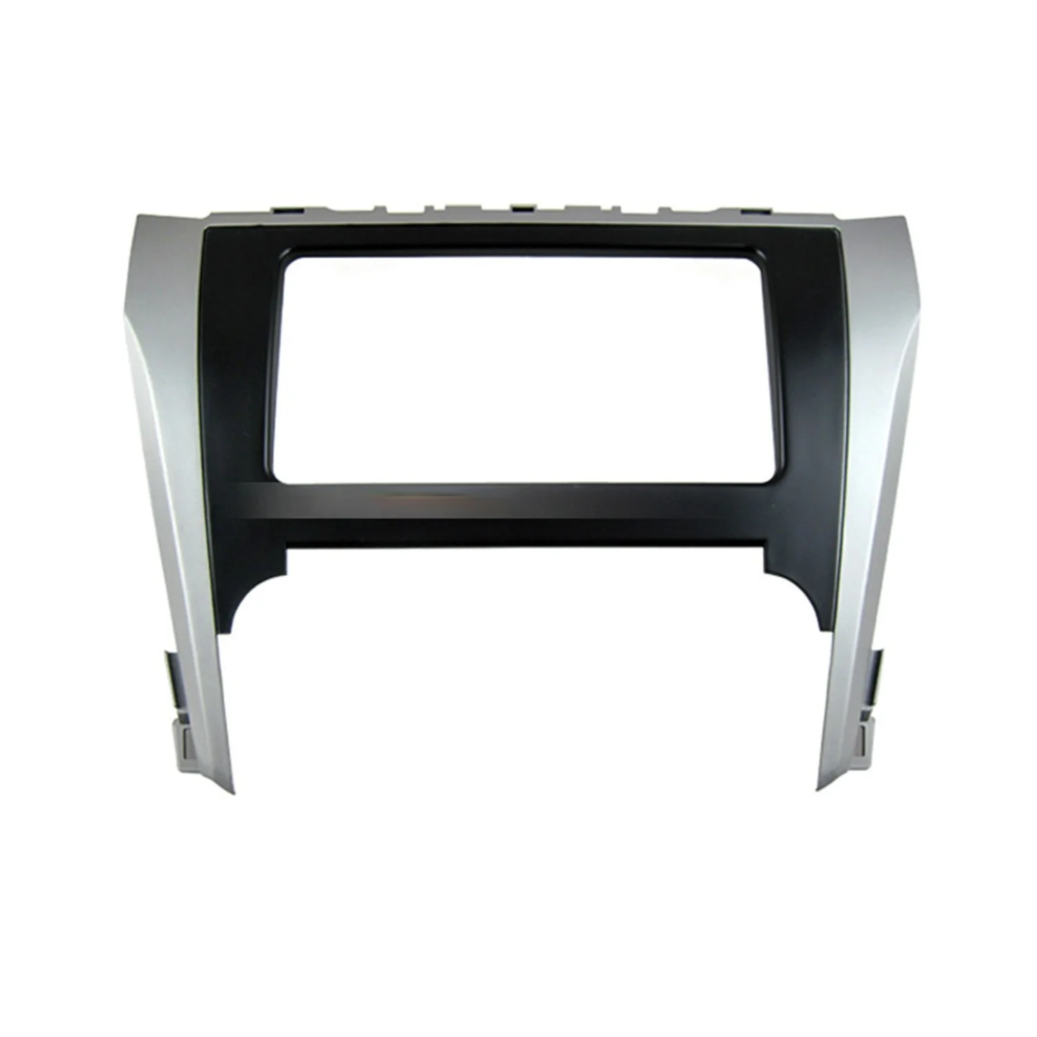 

Black Silver Double Din Car Radio Fascia for 2012 Toyota Camry Autostereo Panel kit Face Plate Dash
