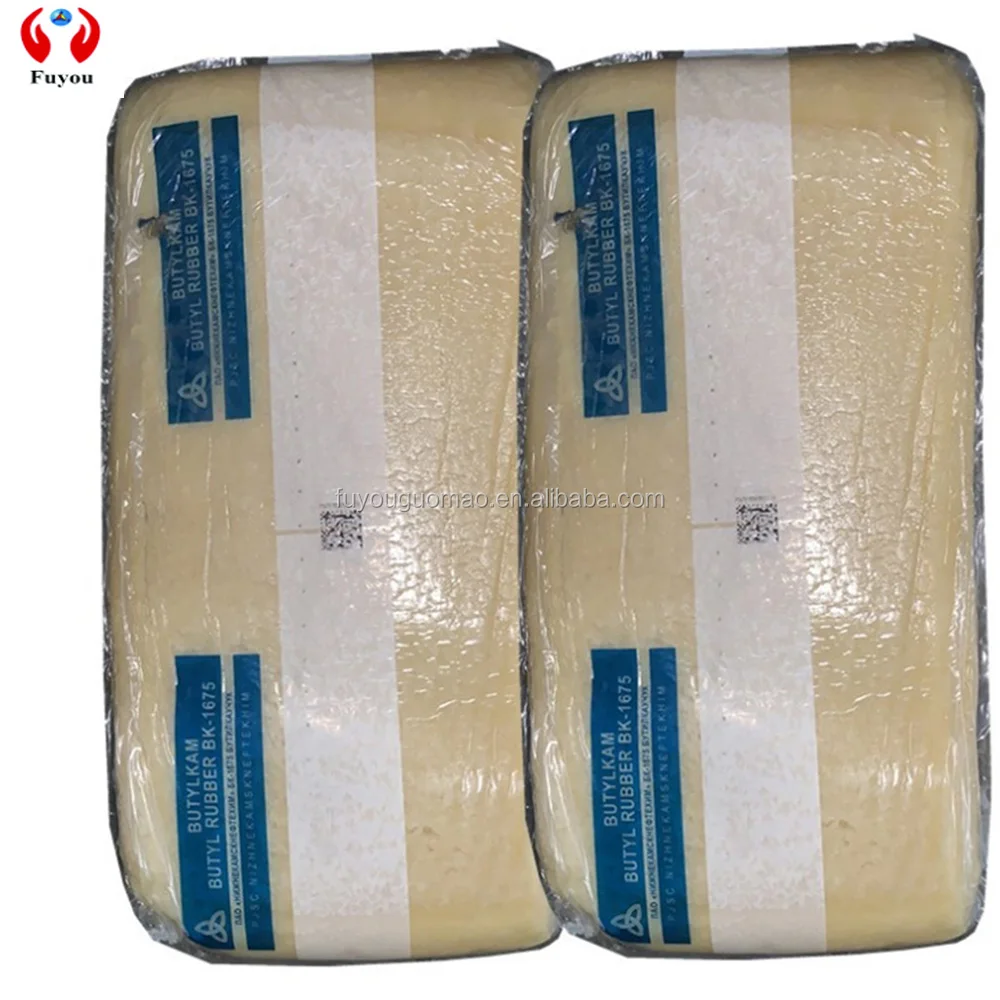
Shanghai Fuyou Russian butyl rubber BK1675N Russian 1675N butyl rubber 