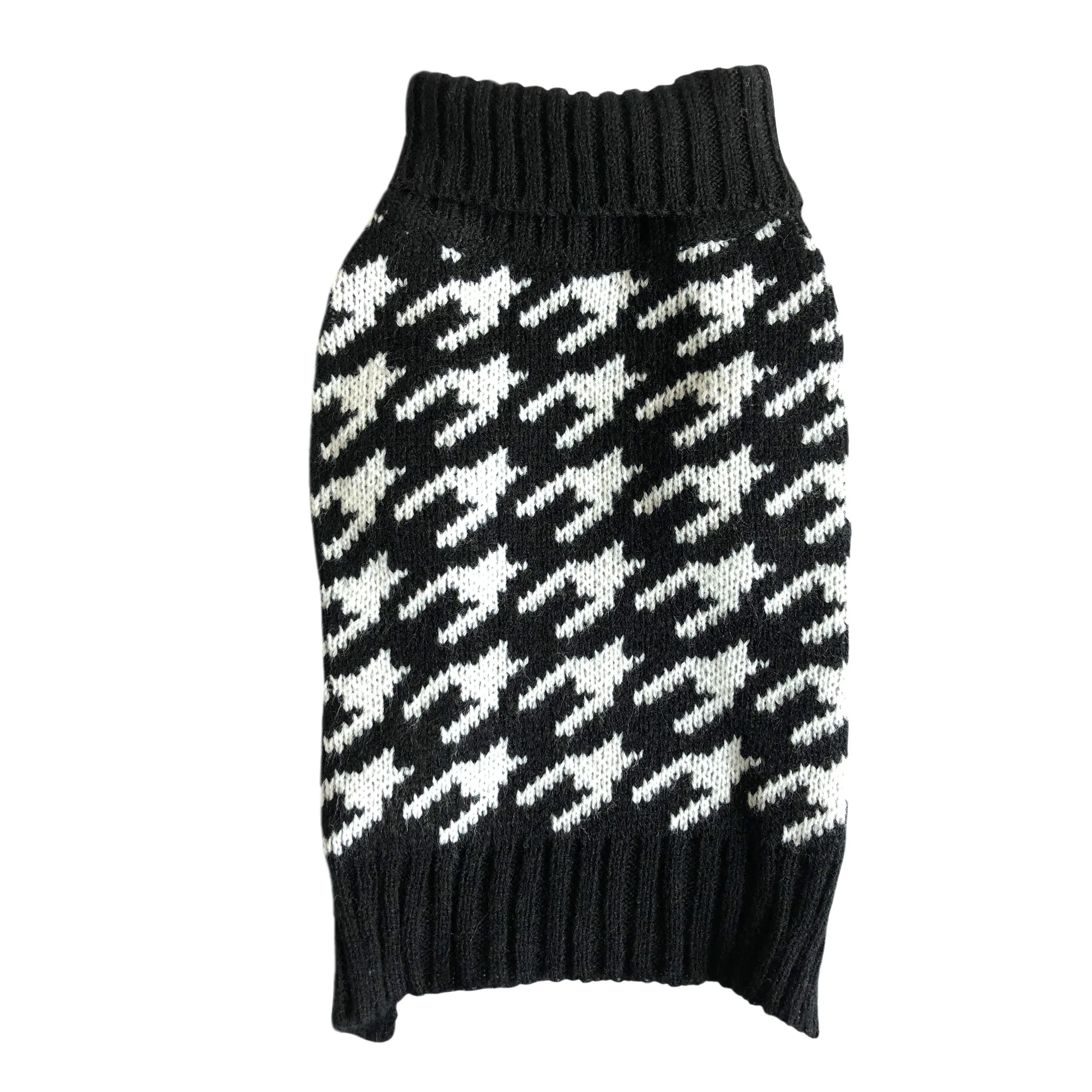 

New Knit Turtleneck Sweaters China Wholesale Warm Designer Dog Clothes, Oem