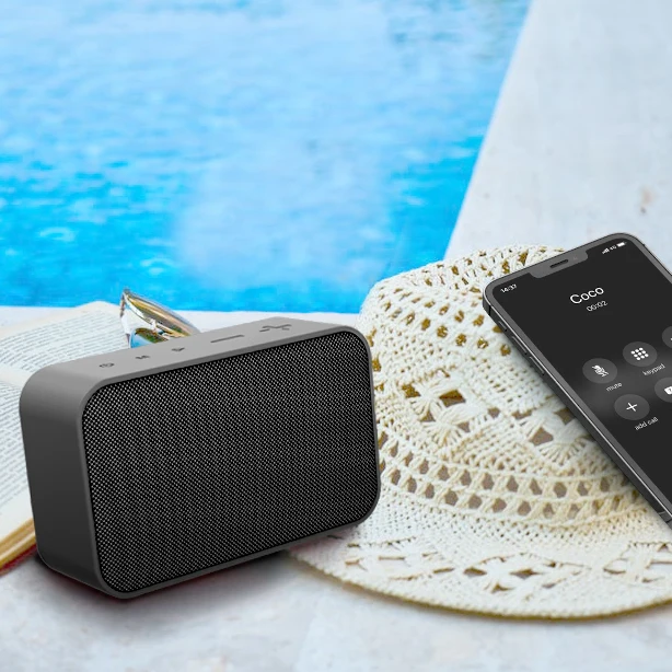 

Cute Design AUX TF Bass Music Audio Subwoofer Wireless Mini Waterproof Portable Bluetooth Speaker for iphone
