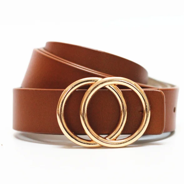 
2019 hot sales ylm Fashion Girls strap accessories Bohemian style bead belt women Wide waist decoration Double pin buckle belt 