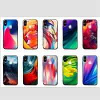 

Tempered Glass Back Protective Illuminate Cover Case Glowing Light Up Logo Case for iphone XS MAX Led Logo Light phone Case