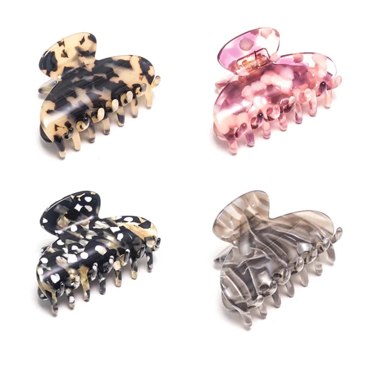 Fashion Goody Several Color Hair Claws Mini Decorative Hair Claw Jaw