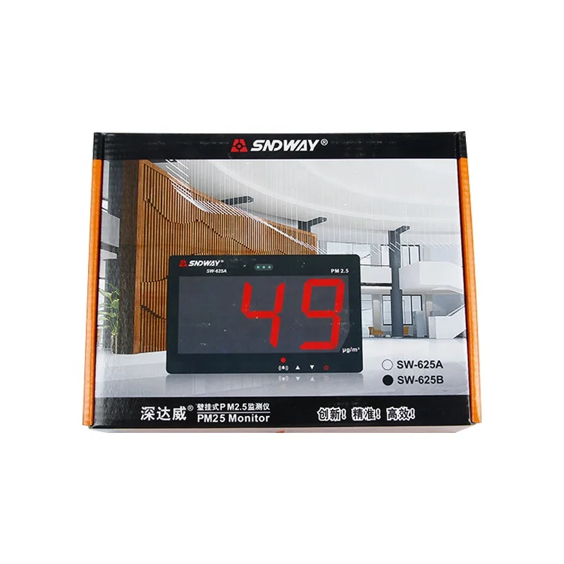 Air Pollution Monitoring Instruments Wall-mounted Air Quality