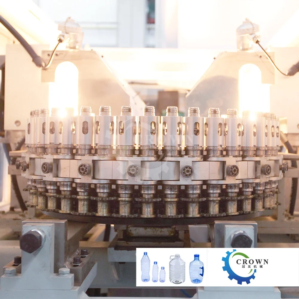 
2 4 6 Cavity Automatic PET Plastic Bottle Making Blow Moulding Blowing Machine Price 