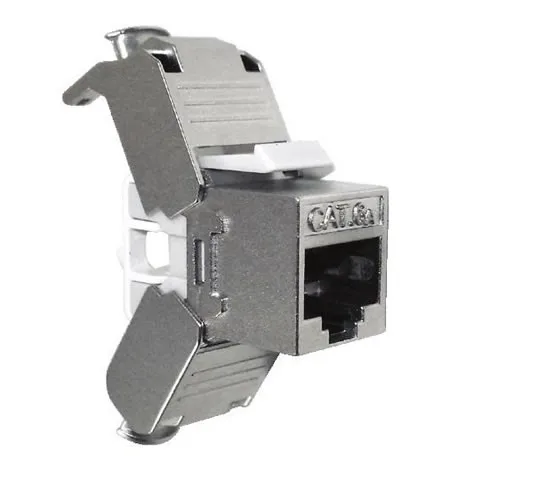 

CAT6A shielding rj45 metal CAT6 keystone rj45 keystone jack 8P8C Network Accessories Keystone modular