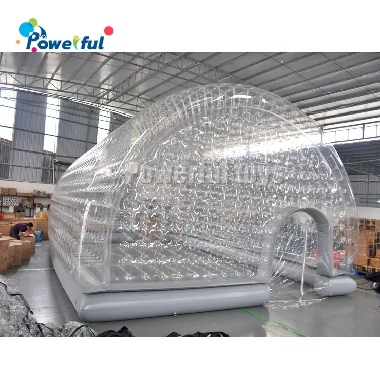 Giant inflatable pool bubble dome cover above ground pool tent for outdoor swimming pool enclosures