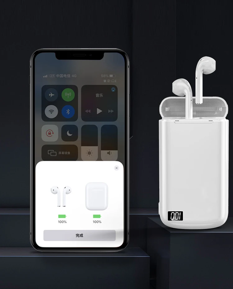 promotional cheap Mini bluetooth Waterproof Wireless bass stereo portable mini sport earbuds i9s i7s i12 tws for hifi music - ANKUX.COM