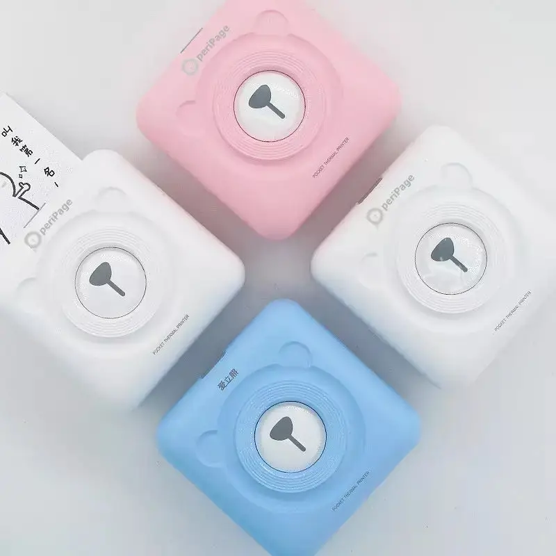 

new style thermal printer label hot sale mini and small photo printer wholesale, Black color