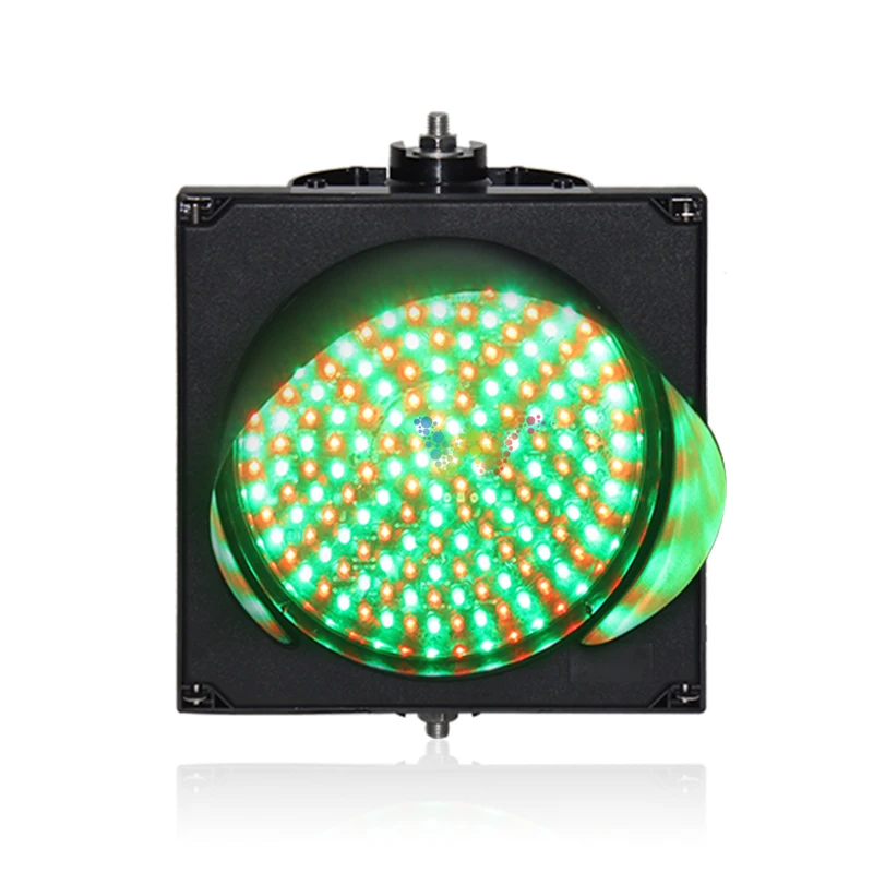 Factory direct price red green LED signal light in one unit 200mm traffic safety light