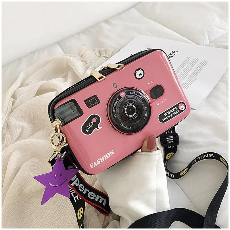 

Cute Camera Bag Girl Funny One-shoulder Diagonal Women Bag