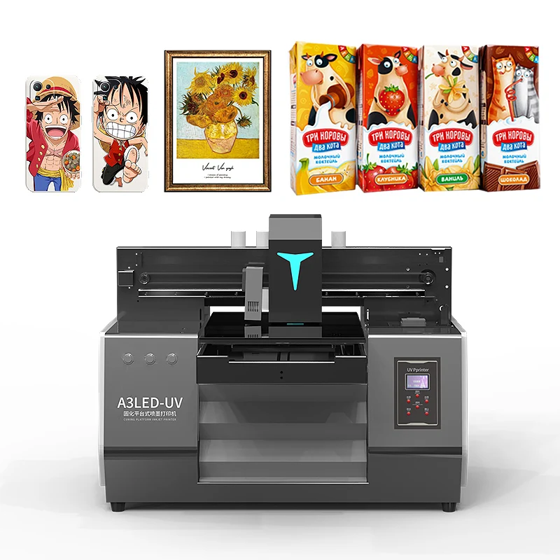 

Factory Price Inkjet Mini UV Printer Mobile Phones Cases Dtf Printing T-Shirt Printing Machine